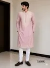 Outluk Vol 143 Embroidery Work Mens Wear Kurta Polo Pant Wholesale Manufacturers